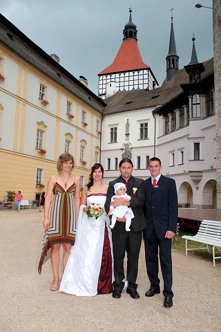 Svatba Koubkovi ,Strakonice 30.7.2010