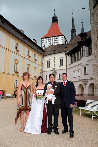 Svatba Koubkovi ,Strakonice 30.7.2010