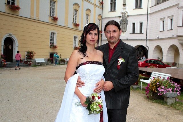 Svatba Koubkovi ,Strakonice 30.7.2010