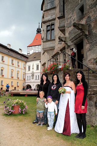 Svatba Koubkovi ,Strakonice 30.7.2010