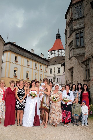 Svatba Koubkovi ,Strakonice 30.7.2010