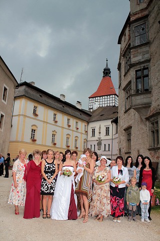 Svatba Koubkovi ,Strakonice 30.7.2010