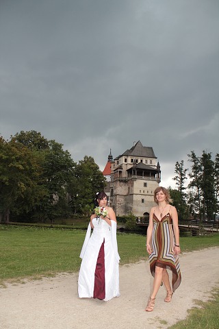 Svatba Koubkovi ,Strakonice 30.7.2010