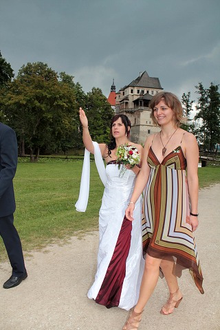 Svatba Koubkovi ,Strakonice 30.7.2010