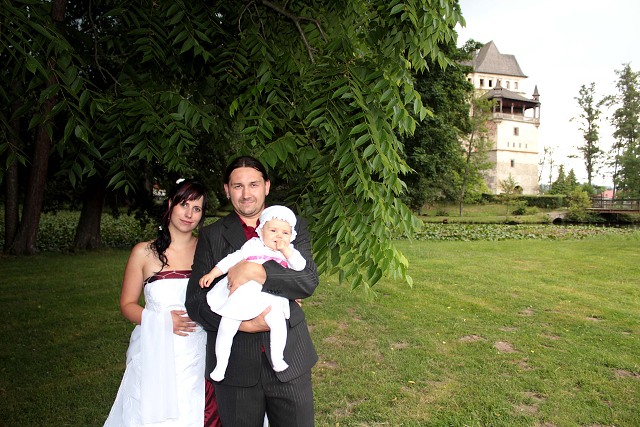 Svatba Koubkovi ,Strakonice 30.7.2010
