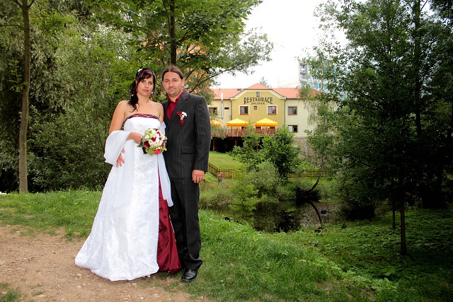 Svatba Koubkovi ,Strakonice 30.7.2010