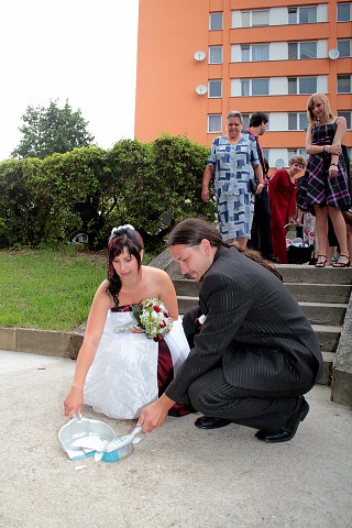 Svatba Koubkovi ,Strakonice 30.7.2010