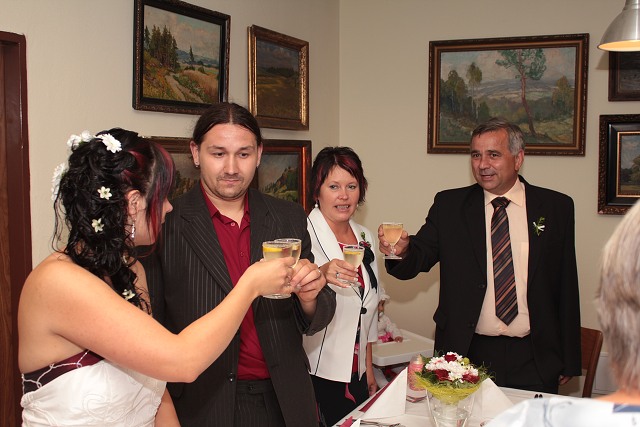 Svatba Koubkovi ,Strakonice 30.7.2010