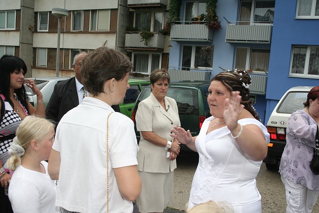 Svatba - Maunovi , Hlubok nad Vltavou 9.8.2008