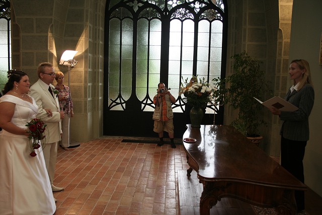 Svatba - Maunovi , Hlubok nad Vltavou 9.8.2008