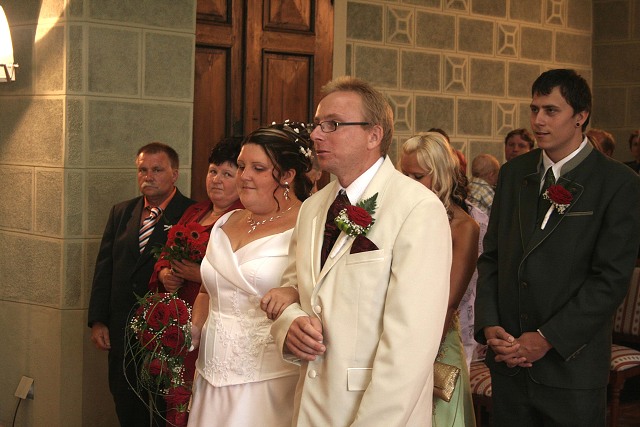Svatba - Maunovi , Hlubok nad Vltavou 9.8.2008