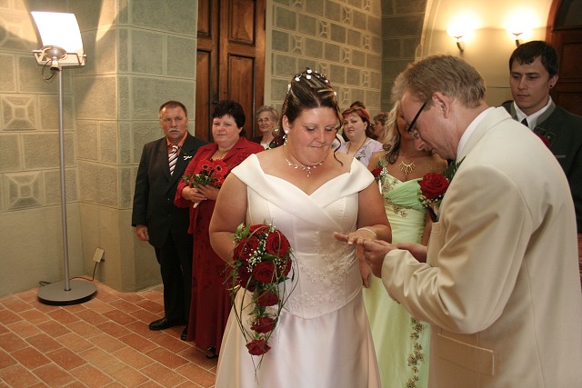 Svatba - Maunovi , Hlubok nad Vltavou 9.8.2008