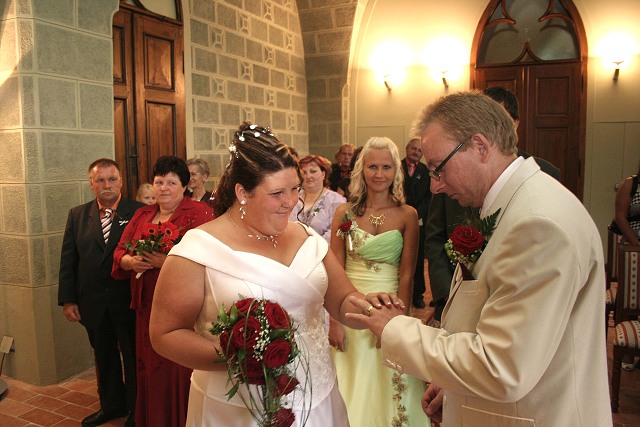 Svatba - Maunovi , Hlubok nad Vltavou 9.8.2008