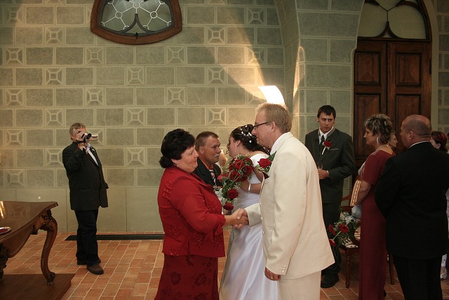 Svatba - Maunovi , Hlubok nad Vltavou 9.8.2008