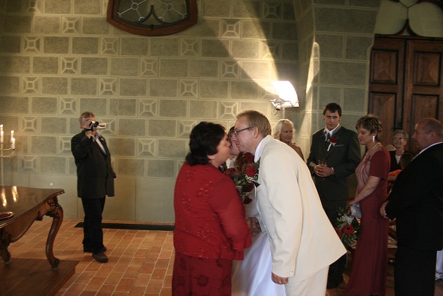 Svatba - Maunovi , Hlubok nad Vltavou 9.8.2008