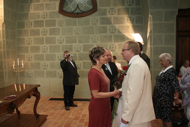 Svatba - Maunovi , Hlubok nad Vltavou 9.8.2008