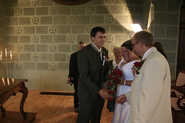 Svatba - Maunovi , Hlubok nad Vltavou 9.8.2008