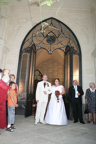 Svatba - Maunovi , Hlubok nad Vltavou 9.8.2008