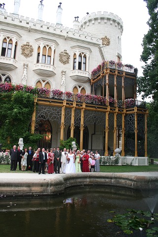 Svatba - Maunovi , Hlubok nad Vltavou 9.8.2008