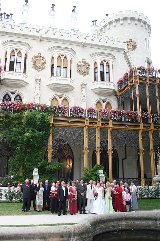 Svatba - Maunovi , Hlubok nad Vltavou 9.8.2008