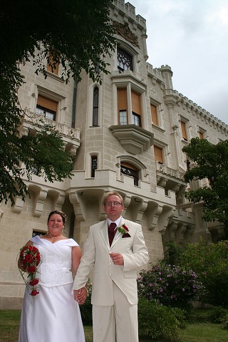 Svatba - Maunovi , Hlubok nad Vltavou 9.8.2008