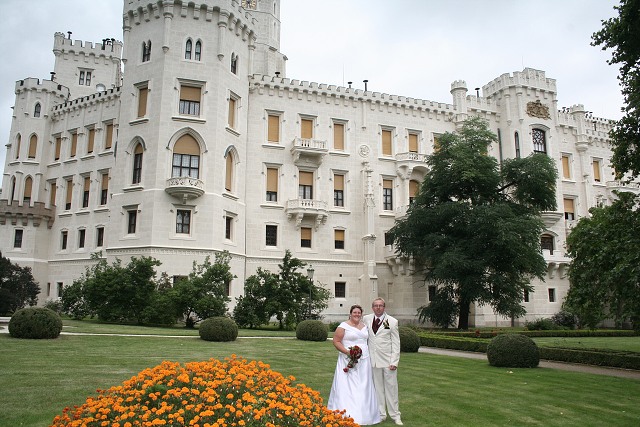 Svatba - Maunovi , Hlubok nad Vltavou 9.8.2008