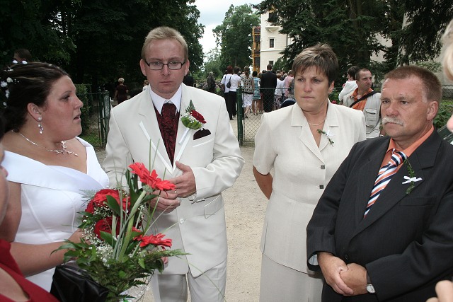 Svatba - Maunovi , Hlubok nad Vltavou 9.8.2008