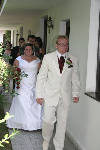 Svatba - Maunovi , Hlubok nad Vltavou 9.8.2008