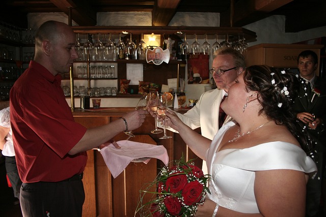 Svatba - Maunovi , Hlubok nad Vltavou 9.8.2008