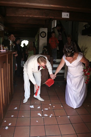 Svatba - Maunovi , Hlubok nad Vltavou 9.8.2008