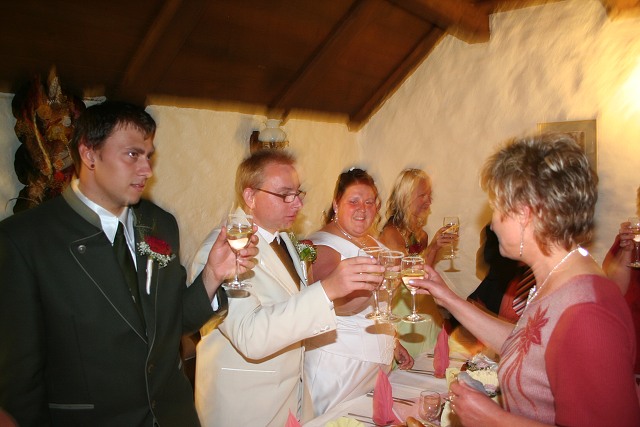 Svatba - Maunovi , Hlubok nad Vltavou 9.8.2008
