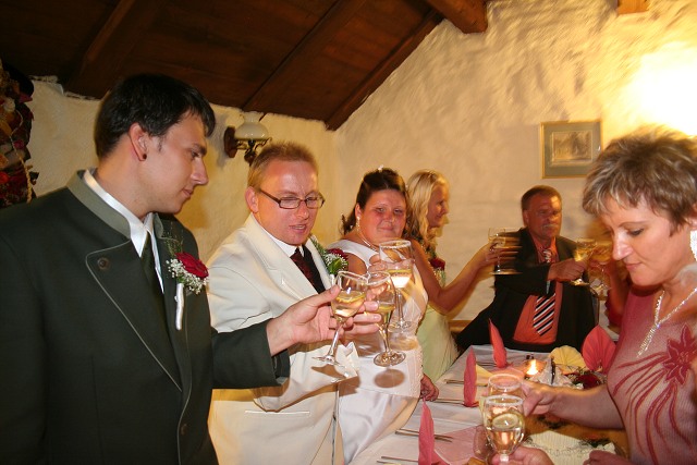 Svatba - Maunovi , Hlubok nad Vltavou 9.8.2008