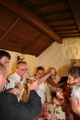 Svatba - Maunovi , Hlubok nad Vltavou 9.8.2008