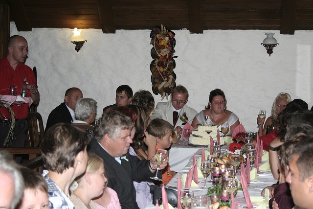 Svatba - Maunovi , Hlubok nad Vltavou 9.8.2008