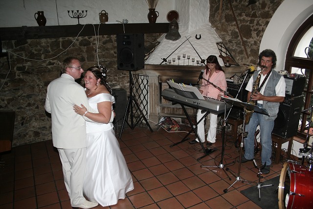 Svatba - Maunovi , Hlubok nad Vltavou 9.8.2008