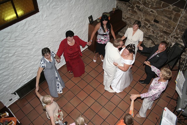 Svatba - Maunovi , Hlubok nad Vltavou 9.8.2008