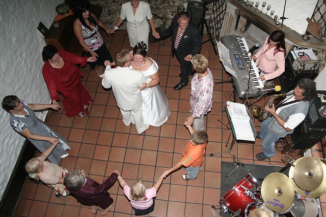 Svatba - Maunovi , Hlubok nad Vltavou 9.8.2008