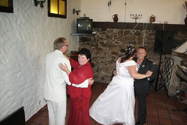 Svatba - Maunovi , Hlubok nad Vltavou 9.8.2008