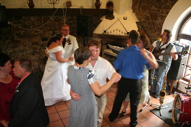Svatba - Maunovi , Hlubok nad Vltavou 9.8.2008