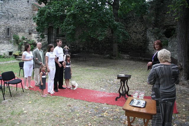 Svatba - Otovi ,tvrz ve Volyni 8.8.2008