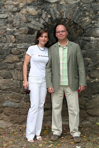 Svatba - Otovi ,tvrz ve Volyni 8.8.2008