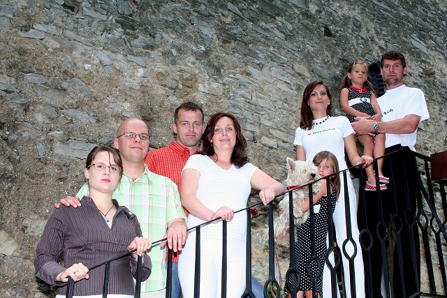 Svatba - Otovi ,tvrz ve Volyni 8.8.2008