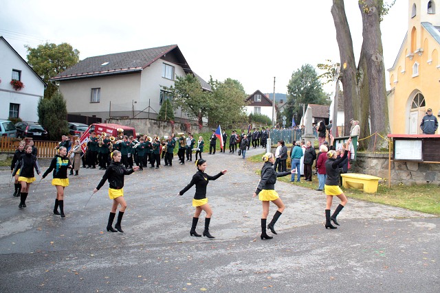 Svcen novho praporu SDH Budilov 26.9.10