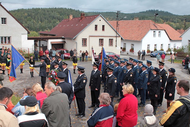 Svcen novho praporu SDH Budilov 26.9.10