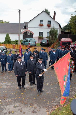 Svcen novho praporu SDH Budilov 26.9.10