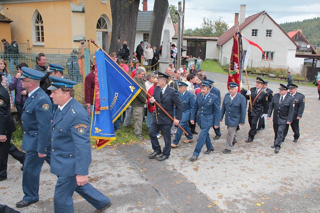 Svcen novho praporu SDH Budilov 26.9.10