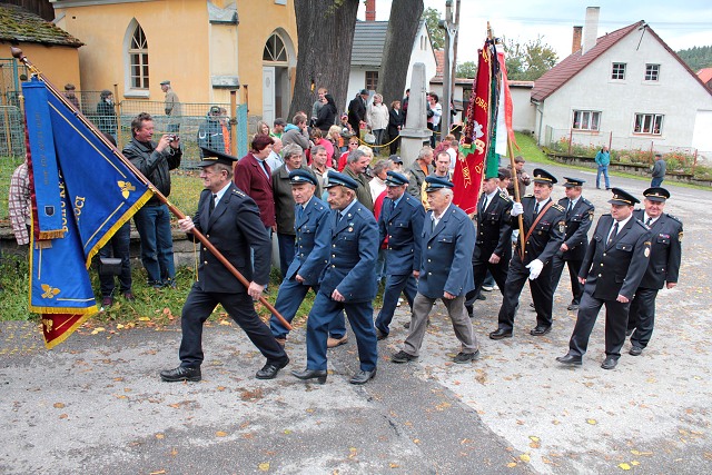 Svcen novho praporu SDH Budilov 26.9.10