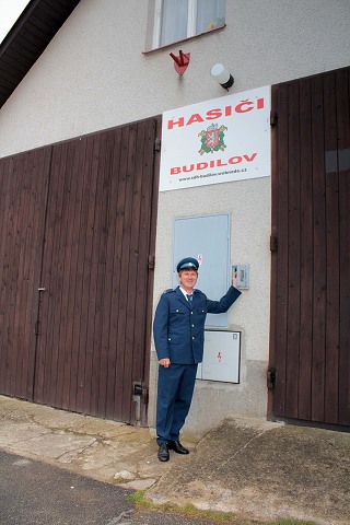 Svcen novho praporu SDH Budilov 26.9.10