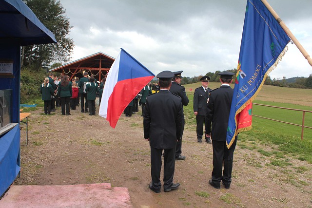 Svcen novho praporu SDH Budilov 26.9.10