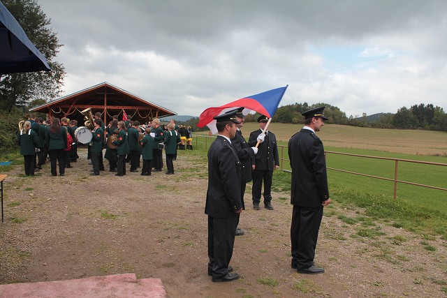 Svcen novho praporu SDH Budilov 26.9.10